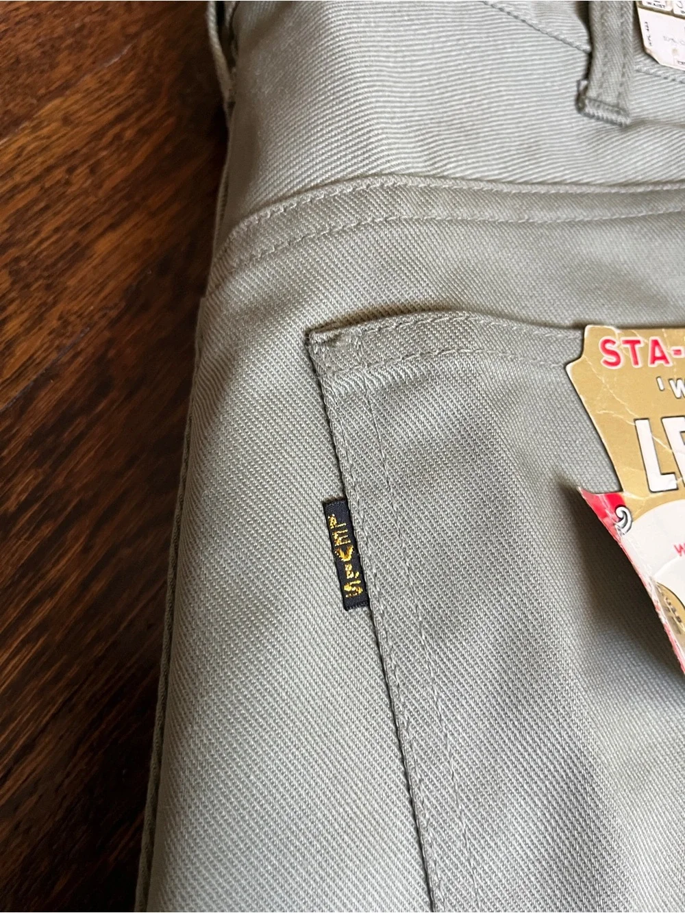 70’s Levi’s “Big E” Sta-Prest Slacks